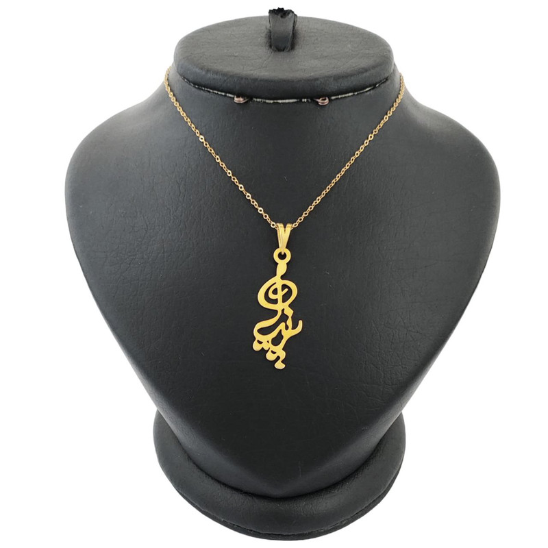 گردنبند طلا 18 عیار زنانه لیردا مدل پرنیا ngn