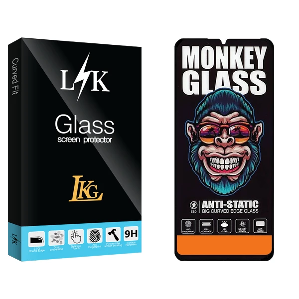 محافظ صفحه نمایش ال کا جی مدل MonkeyG LKK مناسب برای گوشی موبایل شیائومی Poco C65