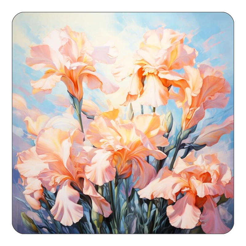 مگنت کاکتی طرح نقاشی رنگ روغن مدل mp71022