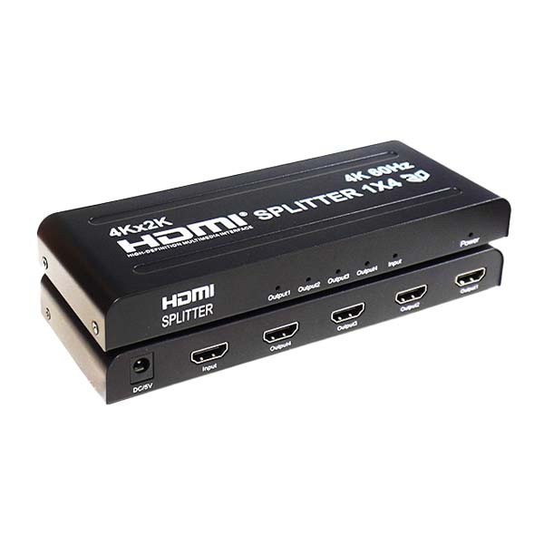 اسپلیتر ۴ پورت HDMI کی نت مدل K-SPHD2004
