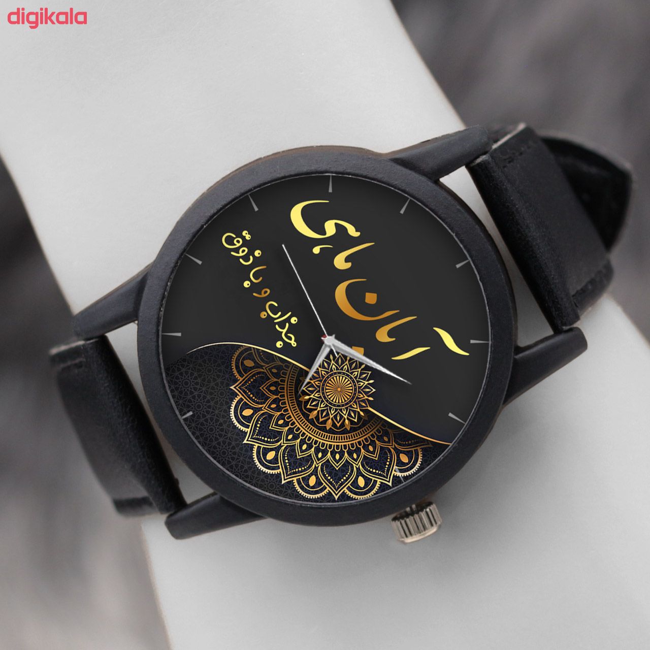 ساعت مچی عقربه ای طرح آبان ماهی کد LF3204