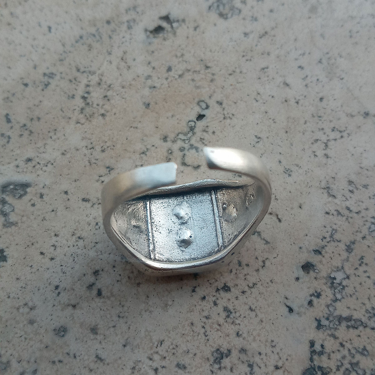 انگشتر مردانه مدل عثمانی طرح عقاب کد AN-104