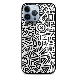 AKAM AMC-WA13PROMAX-DOODLE14 Cover For Apple iPhone 13 Pro Max