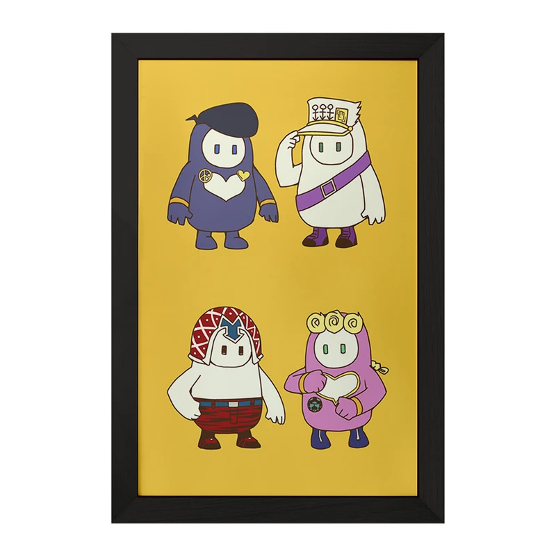 تابلو خندالو مدل بازی فال گایز (Fall Guys) کد 32788