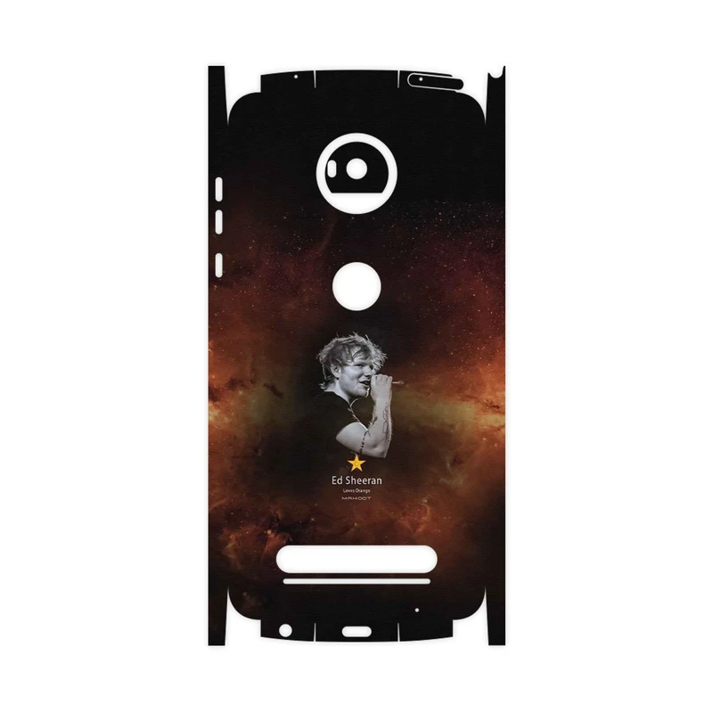 برچسب پوششی ماهوت مدل Ed Sheeran-FullSkin مناسب برای گوشی موبایل موتورولا Moto Z2 Play