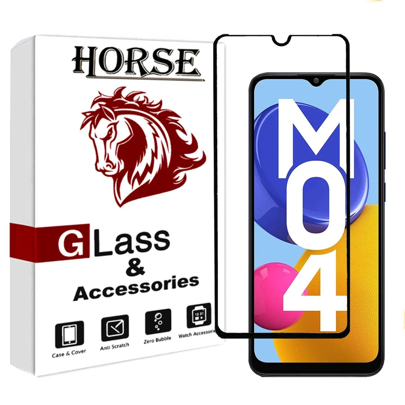 محافظ صفحه نمایش فول هورس مدل FULGPLUS مناسب برای گوشی موبایل سامسونگ Galaxy M04