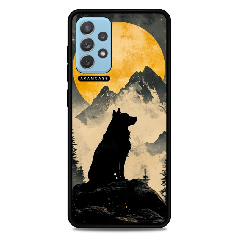 کاور آکام مدل AMC-WSGA72-DOGS-7 مناسب برای گوشی موبایل سامسونگ Galaxy A72