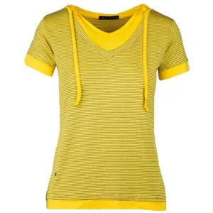 تی شرت کلاه دار آستین کوتاه زنانه مدل Sb-M-1295-z