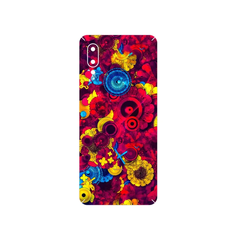 برچسب پوششی ماهوت مدل Vector Flower Garden Digital Art مناسب برای گوشی موبایل سامسونگ Galaxy A02