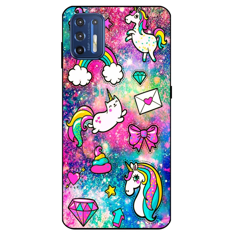 کاور مگافون طرح تک شاخ مدل 8155 مناسب برای گوشی موبایل موتورولا Moto G9 Plus