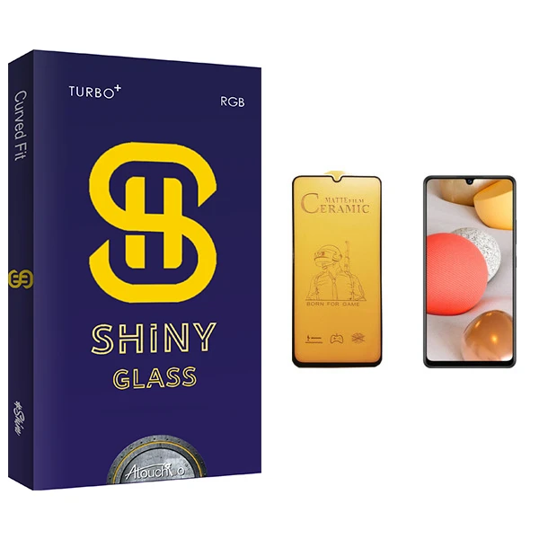 محافظ صفحه نمایش سرامیکی آتوچبو مدل Shiny Glass مناسب برای گوشی موبایل سامسونگ Galaxy A42