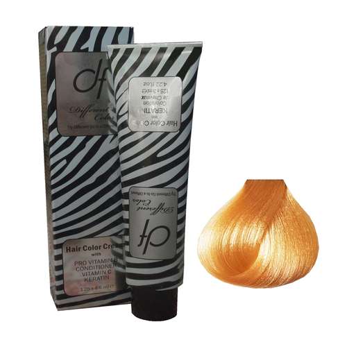 رنگ مو دیفرنت سری هایلایت مدل Keratin شماره F14 حجم 125 میلی لیتر رنگ گندمی