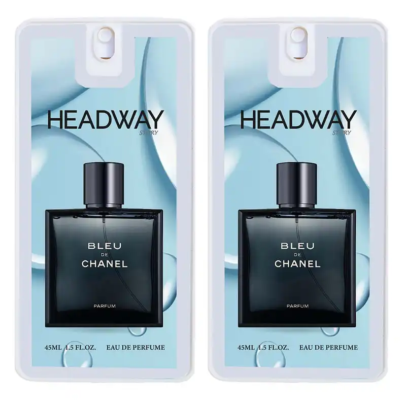 عطر جیبی مردانه هدوی استوری مدل بلو شنل حجم 45 میلی لیتر مجموعه 2 عددی