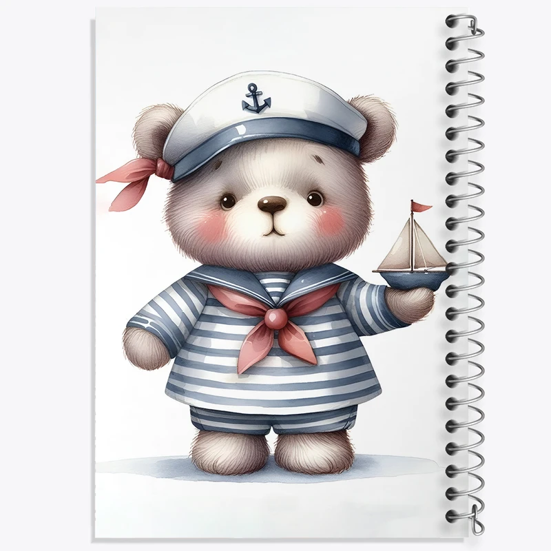 دفتر لیست خرید 50 برگ خندالو طرح خرس کیوت کد N5036