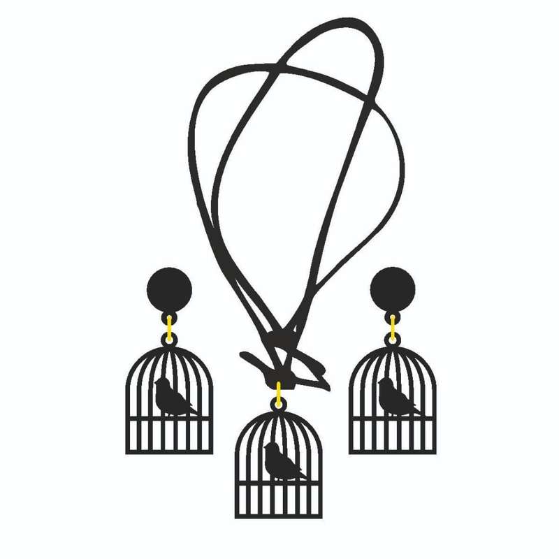 نیم ست دخترانه مدل مرغ آمین