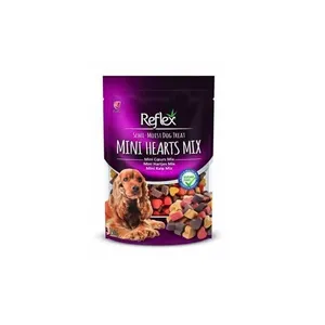 غذای تشویقی سگ رفلکس مدل نرم Mini Hearts Mix وزن 150 گرم