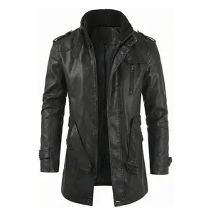 کت چرم مردانه مدل E302