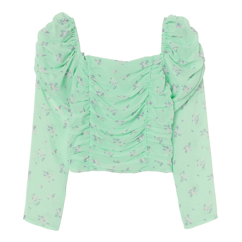 بلوز آستین بلند زنانه دیوایدد مدل 0878756