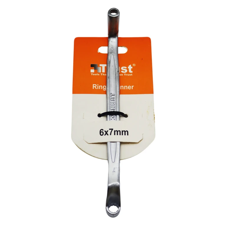 آچار دو سر رینگی تراست مدل YP-67  سایز 6-7 میلی متر