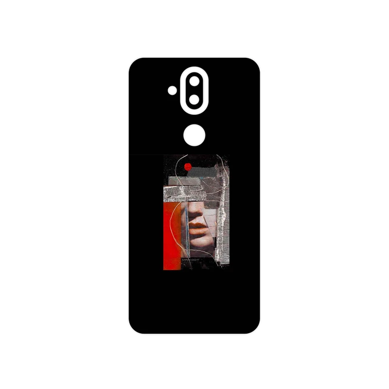 برچسب پوششی ماهوت مدل Collage of Mouth مناسب برای گوشی موبایل نوکیا 8.1