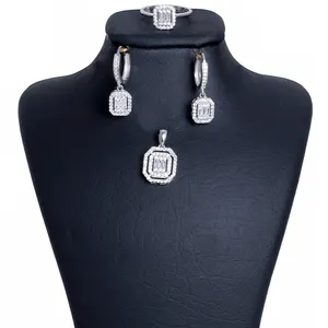 نیم ست نقره زنانه مدل GTA-234