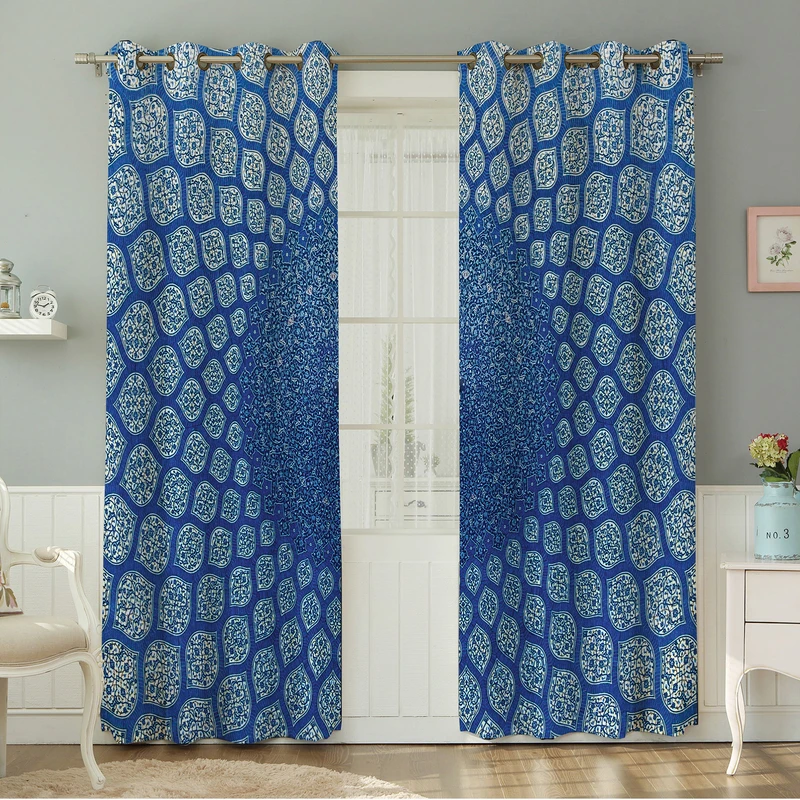 پرده نیروانا مدل مخمل کد 4018 سایز 140×280 سانتی متر