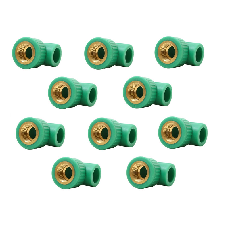 اتصال زانویی مدل یکسردنده 25 * 3/4 بسته 10 عددی اتصال زانویی مدل یکسردنده 25 * 3/4 بسته 10 عددی