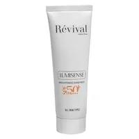 کرم ضدآفتاب بدون رنگ کلکسیون رویوال SPF50 مدل LUMISENSE مناسب برای انواع پوست، حجم 50 میلی&zwnj;لیتر