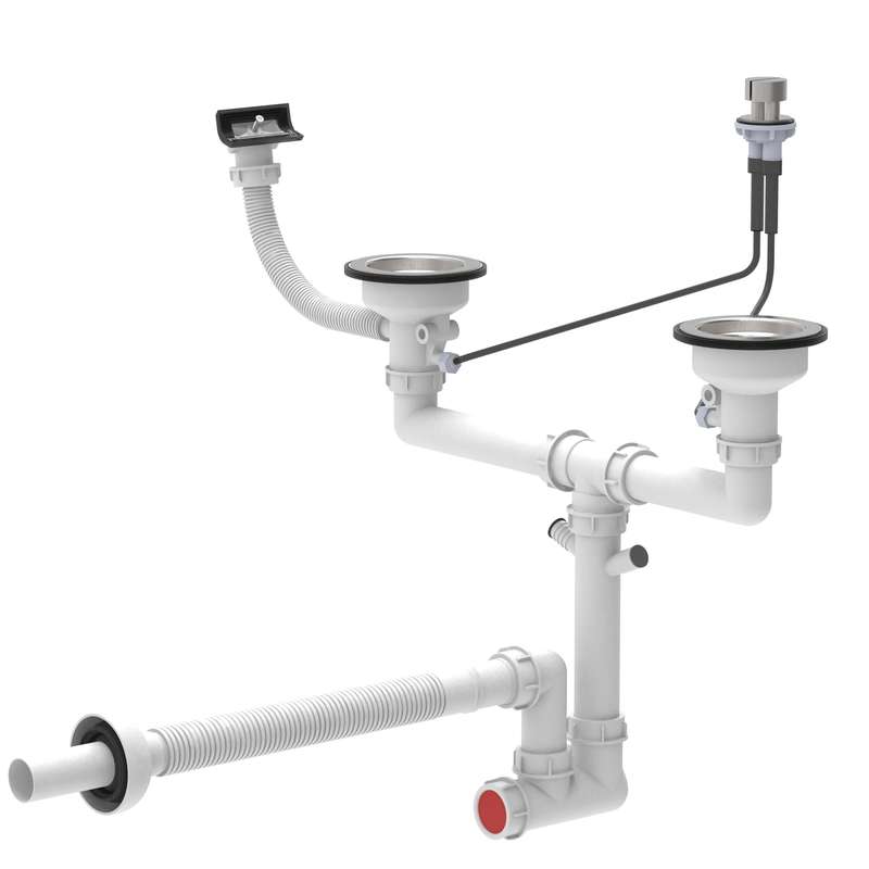 سیفون ظرفشویی تیسا مدل 8550 سیفون ظرفشویی تیسا مدل 8550