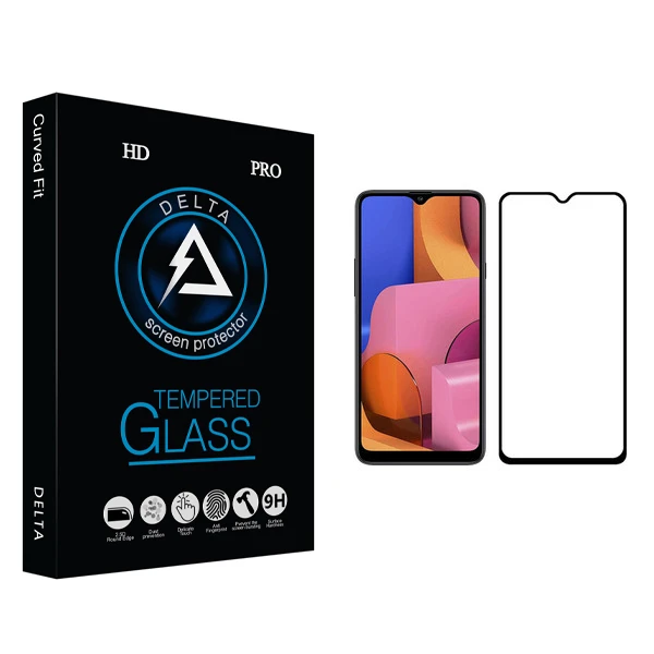 محافظ صفحه نمایش دلتا مدل Fit مناسب برای گوشی موبایل سامسونگ Galaxy A20s
