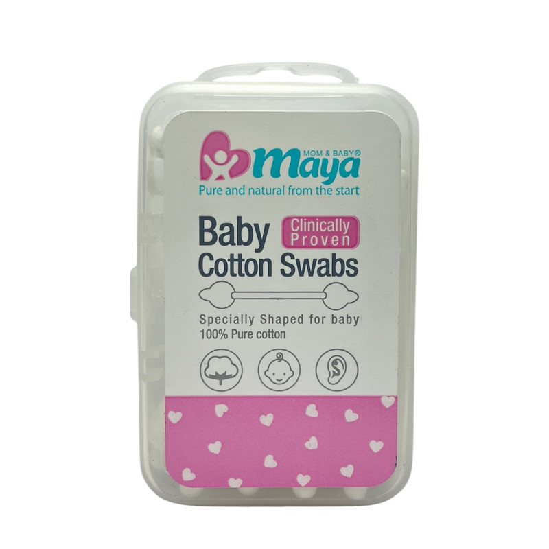 گوش پاک کن کودک مایا مدل 020 بسته 20 عددی