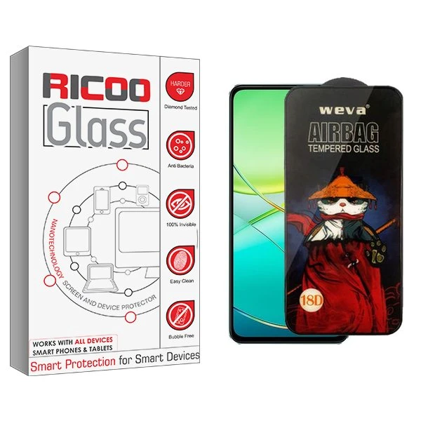 محافظ صفحه نمایش ریکو مدل RiC2 Airbag مناسب برای گوشی موبایل ویوو T3