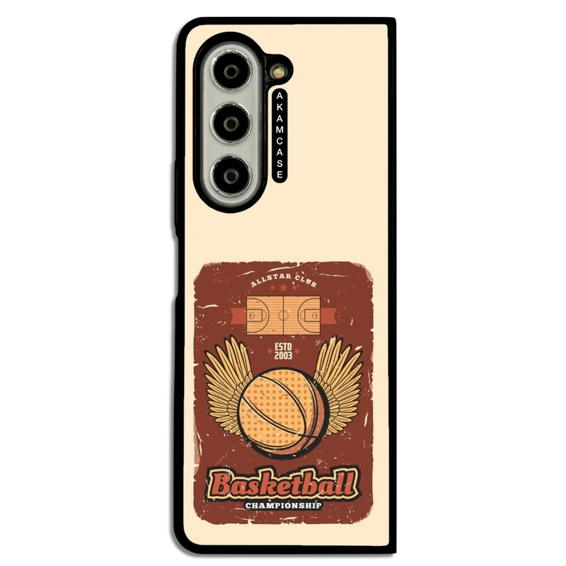 کاور آکام مدل AMC-WSGZFOLD5-BASKETBALL10 مناسب برای گوشی موبایل سامسونگ Galaxy Z Fold 5