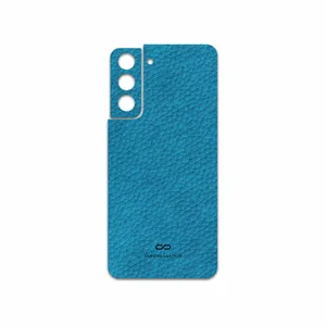 MAHOOT Blue-Leather Cover Sticker for Samsung Galaxy S21 FE 5G