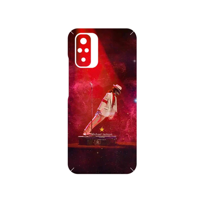 برچسب پوششی ماهوت مدل Michael Jackson مناسب برای گوشی موبایل شیائومی Redmi Note 10