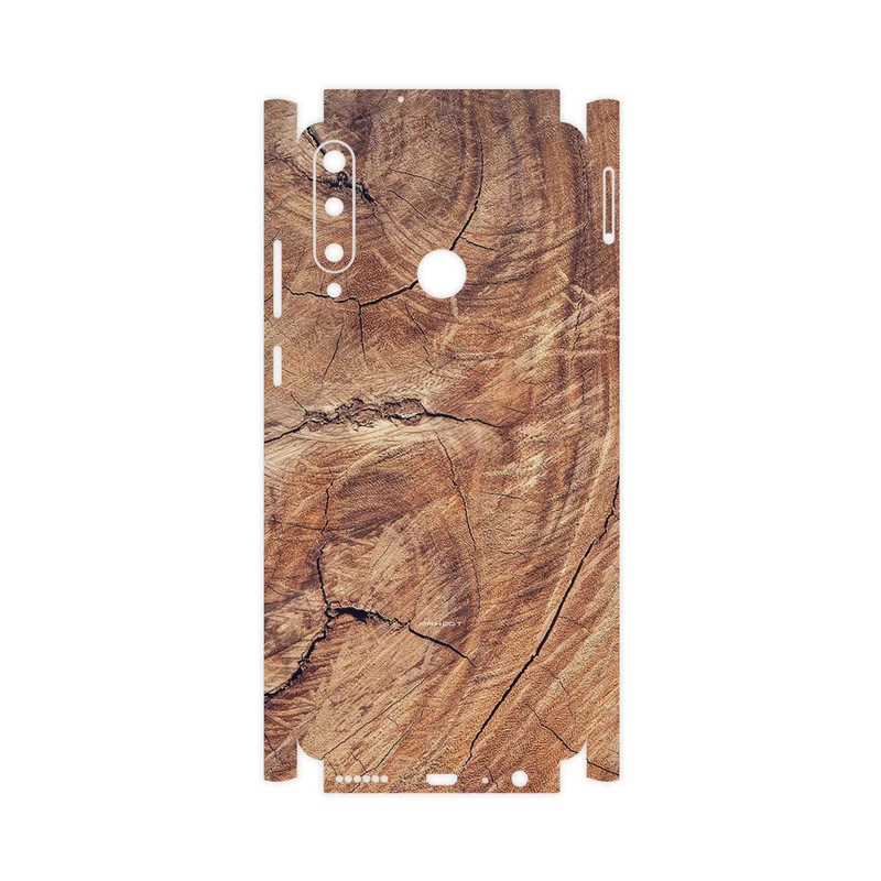 برچسب پوششی ماهوت مدل Wood Texture 5-FullSkin مناسب برای گوشی موبایل هوآوی Y6p