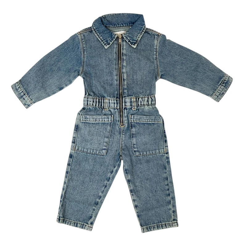 سرهمی جین دخترانه مدل J03