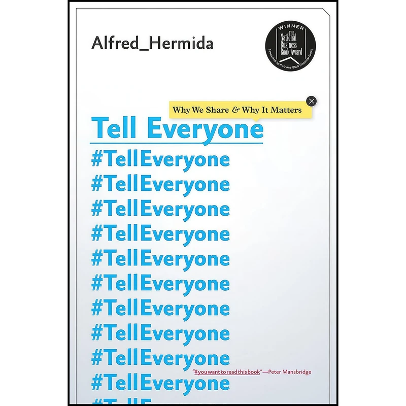 کتاب Tell Everyone اثر Alfred Hermida انتشارات Anchor Canada