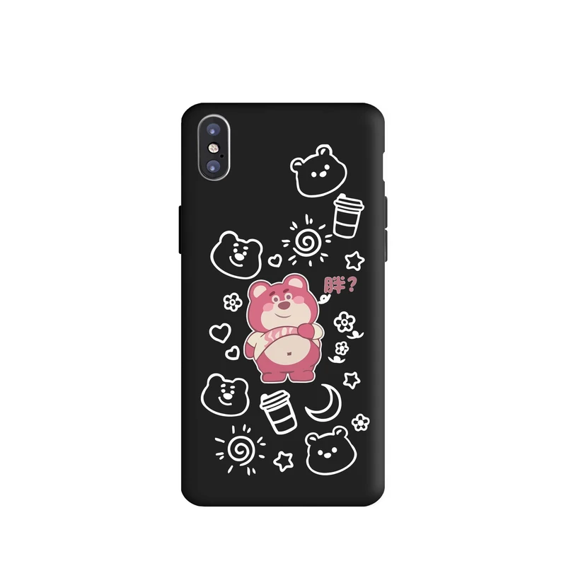 کاور طرح خرس بامزه کد t3895 مناسب برای گوشی موبایل اپل iphone X / Xs