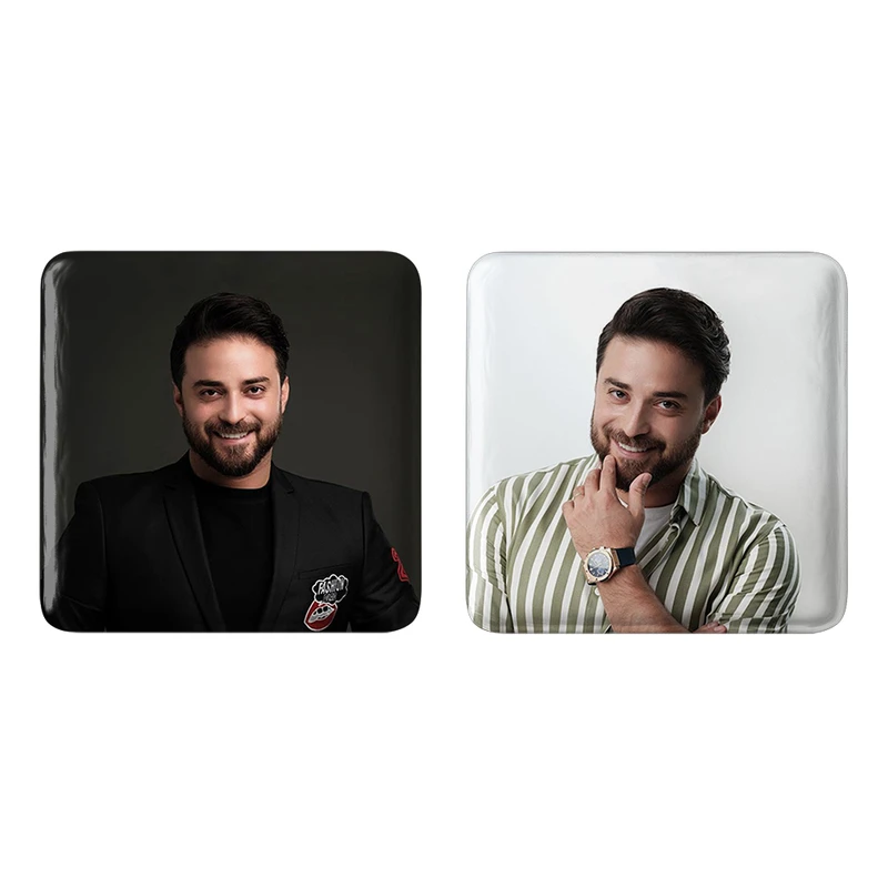 مگنت خندالو مدل بابک جهانبخش کد 63656366 مجموعه 2 عددی