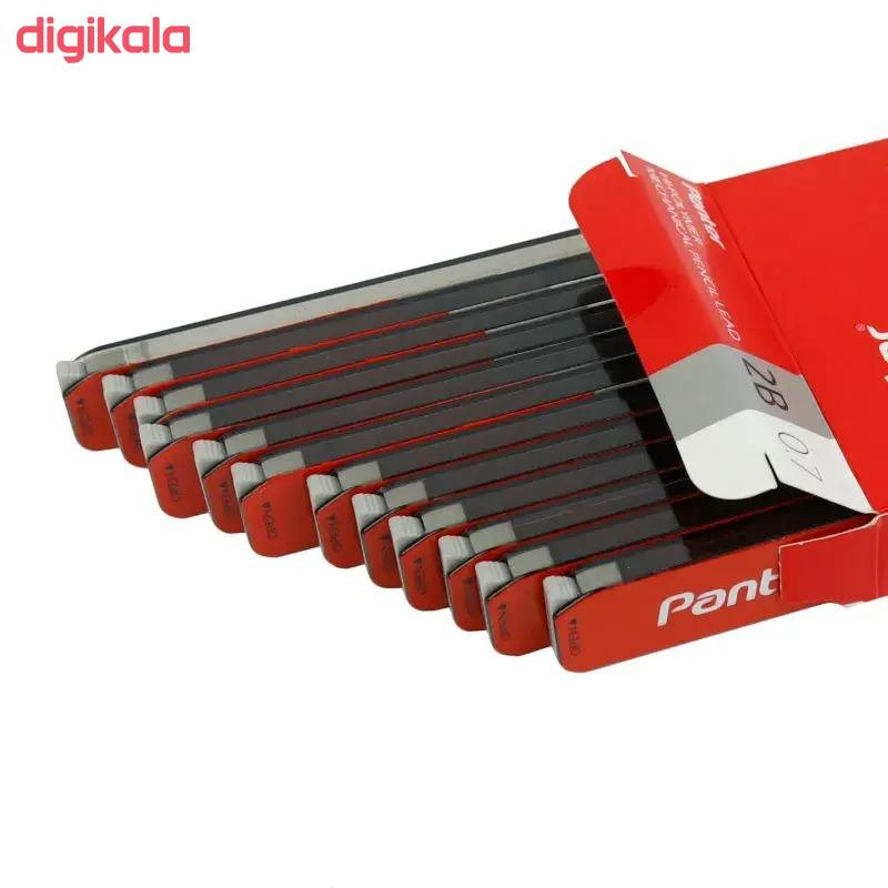 نوک مداد نوکی 0.7 میلی متری پنتر مدل 007 Hi-pl بسته 2 عددی