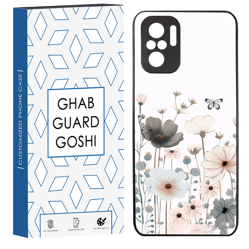 کاور قاب گارد گوشی طرح گل کد TPU-135 مناسب برای گوشی موبایل شیائومی Redmi Note 10 4g / Redmi Note 10s / Poco m5s