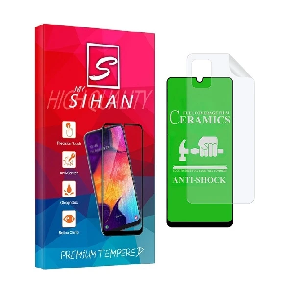 محافظ صفحه نمایش مای سیحان مدل 2CRN مناسب برای گوشی موبایل سامسونگ Galaxy A31 به همراه محافظ پشت گوشی