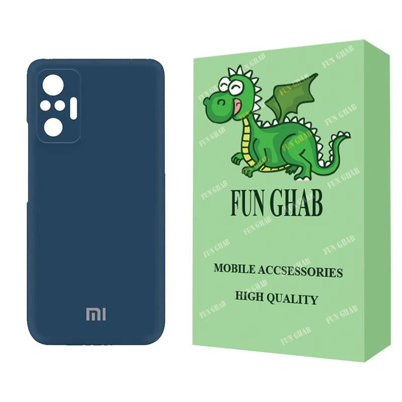 کاور فان قاب مدل سیلیکونی مناسب برای گوشی موبایل شیائومی Redmi Note 10S