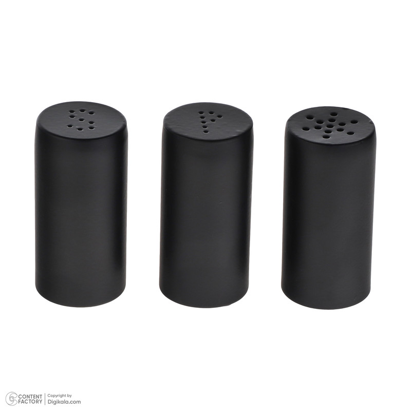 نمک پاش و فلفل پاش مدل Ps مجموعه 3 عددی به همراه استند