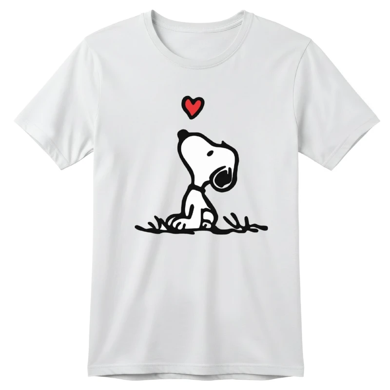 تی‌شرت آستین کوتاه بچگانه مدل اسنوپی کد v4 