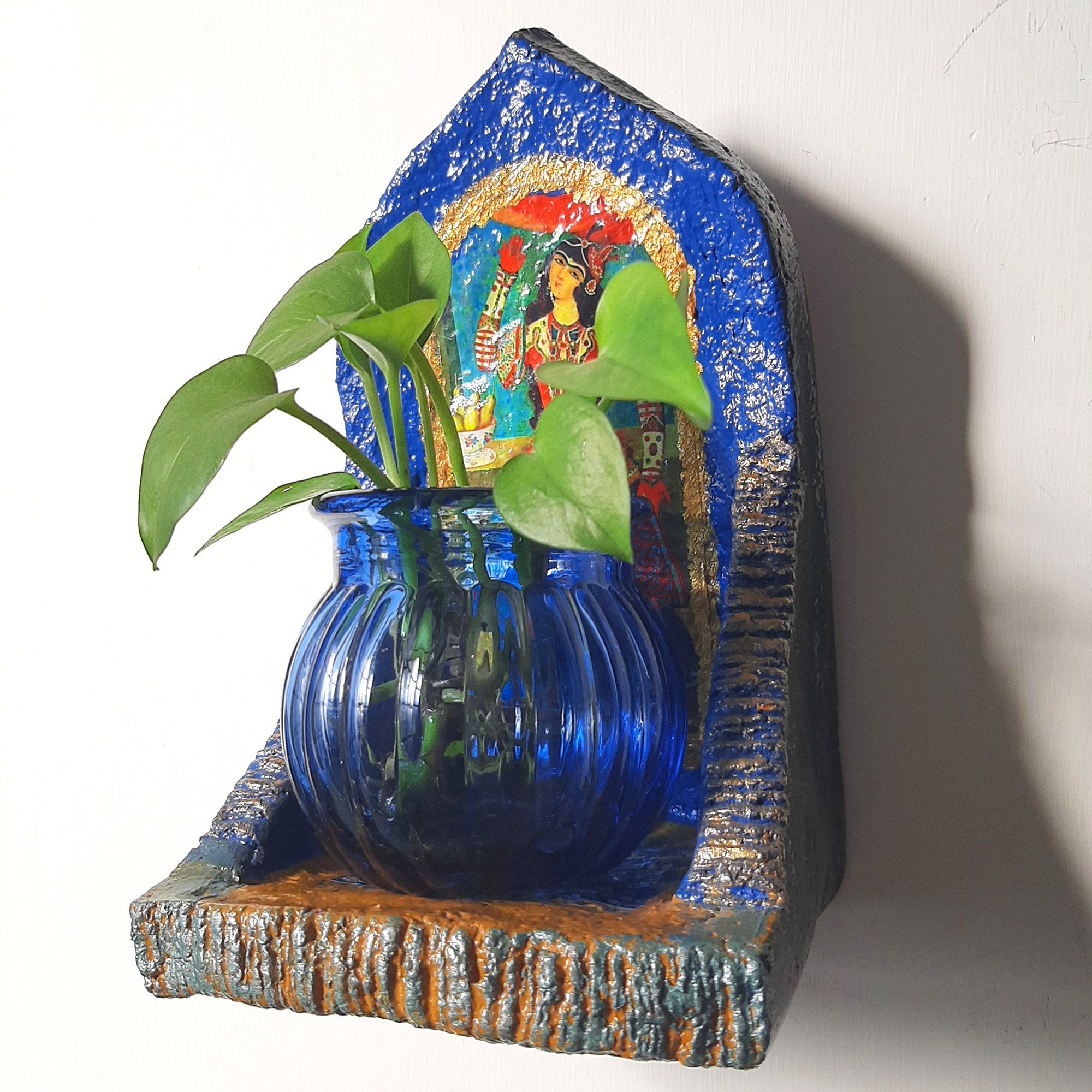 گلدان دیواری مدل طاقچه کد 7004