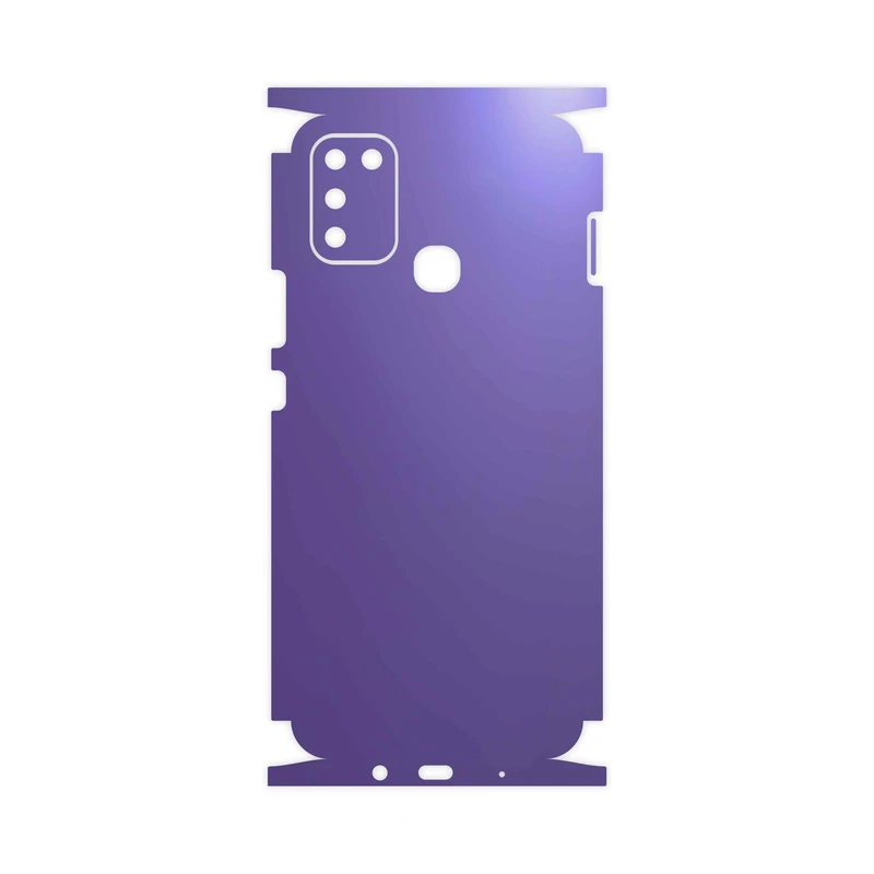 برچسب پوششی ماهوت مدل Matte-BlueBerry-FullSkin مناسب برای گوشی موبایل اینفینیکس Hot 11 Play