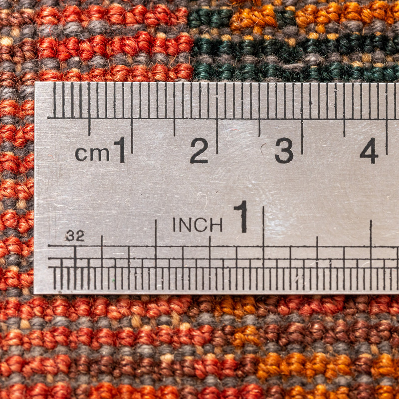 فرش دستبافت دو و نیم متری مدل نقشه بلوچ  کد 33.1848