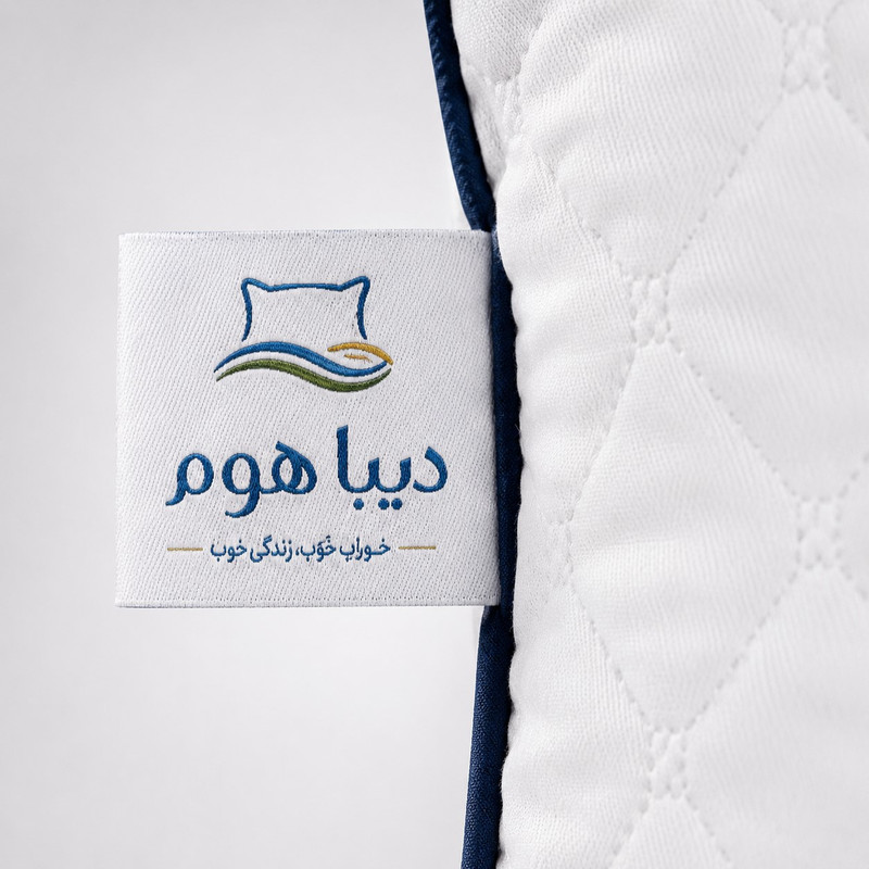 بالش طبی دیباهوم مدل پر نخ پنبه سایز 50×70 سانتی متر